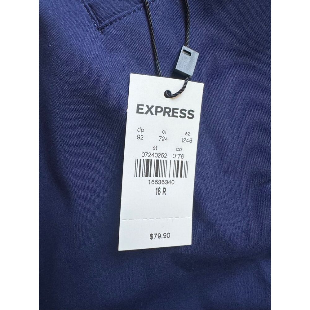 Express 16 R Low Rise Barely Boot Columnist Pant … - image 2